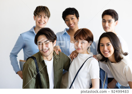 Multinational students 92499483