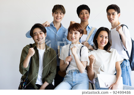 Multinational students 92499486