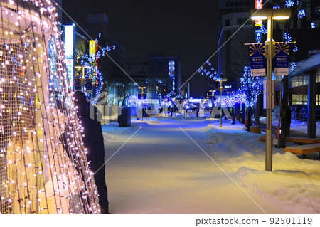 2021年底北海道旭川市風光 92501119