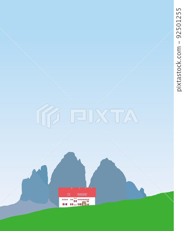 Tre Cime di lavaredo tre cime di lavaredo Locatelli hut Dolomites 92501255