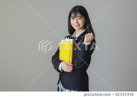 School girl high school student image 92501456