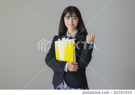 School girl high school student image 92501459
