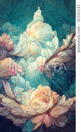 Colorful multicolored bright picture. Painted bright multicolored flowers. Abstract colorful background. Colorful multicolored bright picture. Painted bright multicolored flowers. Abstract colorful background. 92502231