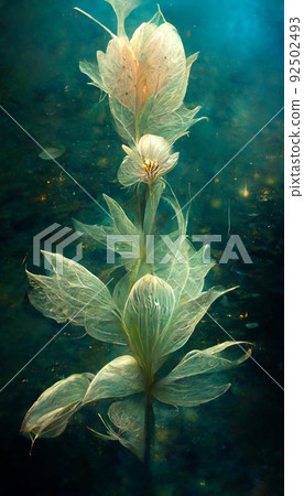 Colorful multicolored bright picture. Painted bright multicolored flowers. Abstract colorful background. 92502493