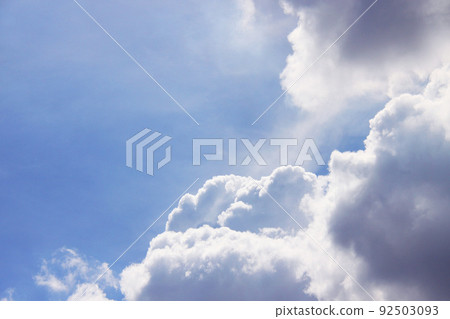 Sao Paulo clouds and blue sky Brazil Sao Paulo clouds and blue sky Brazil 92503093