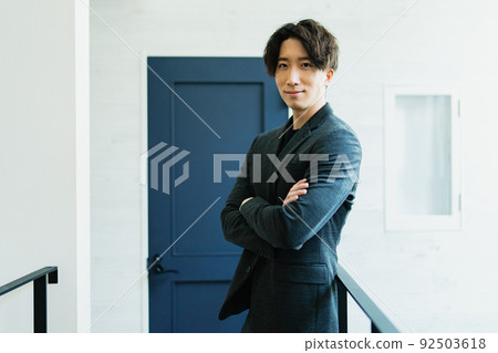 商務休閒形象 92503618