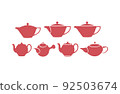 Illustration of teapot 1 92503674