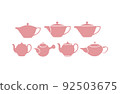 Illustration of teapot 2 92503675