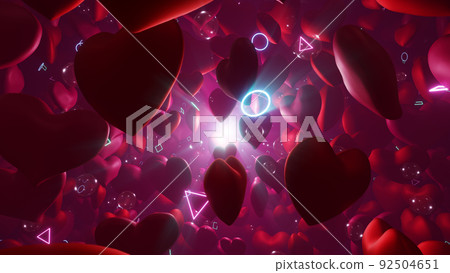 3D illustration Background for advertising and wallpaper in wedding and celebrate scene. 3D rendering in decorative concept. 3D illustration Background for advertising and wallpaper in wedding and celebrate scene. 3D rendering in decorative concept. 92504651