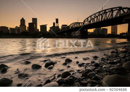 Downtown Portland Oregon skyline 92504686