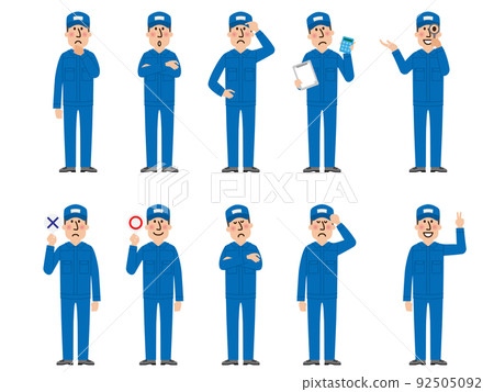 Mechanic vector 92505092