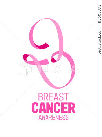 Pink ribbon symbol. Breast cancer awareness month campaign. Pink ribbon symbol. Breast cancer awareness month campaign. 92505372