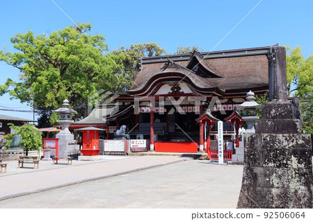 The main shrine of Mizuta Tenmangu Shrine in Chikugo City The main shrine of Mizuta Tenmangu Shrine in Chikugo City 92506064