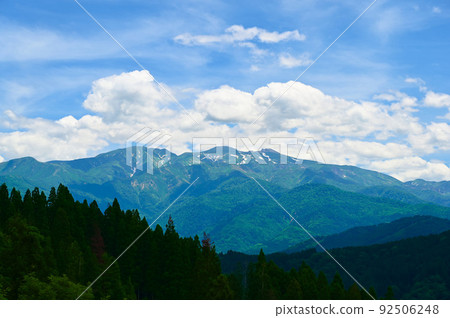 白山初夏景觀白山市 白山初夏景觀白山市 92506248