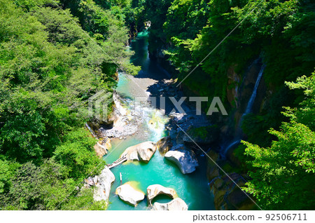 View from Furobashi, Hakusan City, Tedori Gorge 92506711