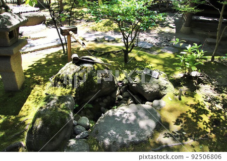 Suikinkutsu in Rakusuien, Fukuoka Suikinkutsu in Rakusuien, Fukuoka 92506806