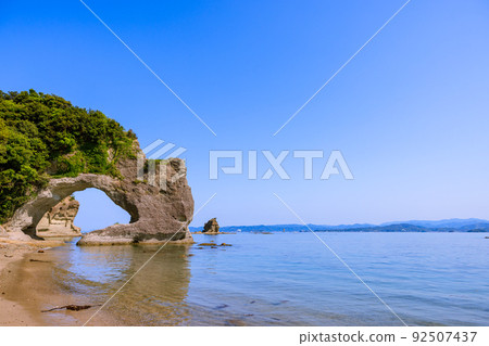 和歌山縣白浜溫泉白浜戀治海岸 和歌山縣白浜溫泉白浜戀治海岸 92507437