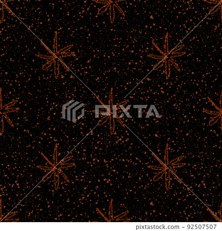 Hand Drawn Snowflakes Christmas Seamless Pattern. Subtle Flying Snow Flakes on chalk snowflakes Background. Artistic chalk handdrawn snow overlay. Bewitching holiday season decoration. Hand Drawn Snowflakes Christmas Seamless Pattern. Subtle Flying Snow Flakes on chalk snowflakes Background. Artistic chalk handdrawn snow overlay. Bewitching holiday season decoration. 92507507