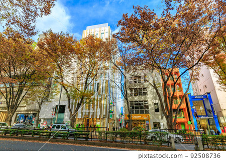 Cityscape of Shibuya Ward, Tokyo Omotesando Cityscape of Shibuya Ward, Tokyo Omotesando 92508736