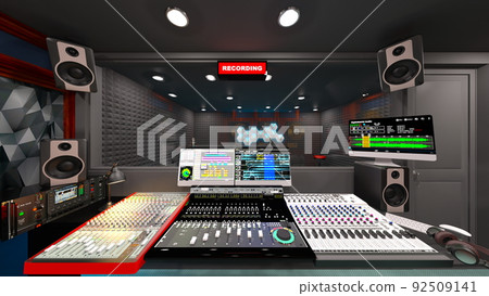 錄音棚 92509141