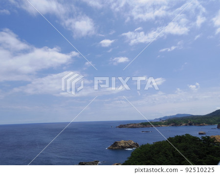 Sea of Japan seen from Cape Hino (Izumo City, Shimane Prefecture) Sea of Japan seen from Cape Hino (Izumo City, Shimane Prefecture) 92510225