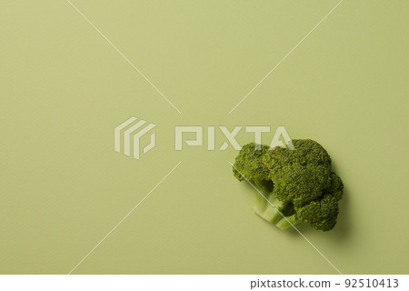 Broccoli background material Broccoli background material 92510413