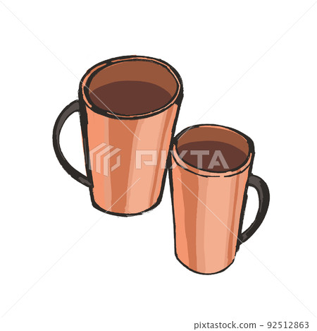 Orange mug 92512863