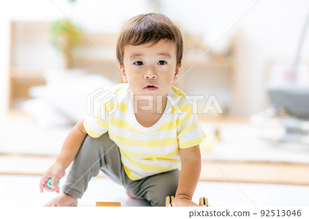 Children playing at home Children playing at home 92513046
