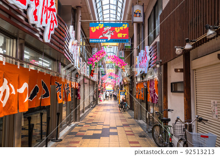 《大阪府》新世界都市風景，揚揚橫丁 92513213