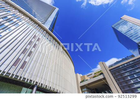 Grand Front Osaka Summer blue sky 92513299