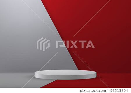 3d realistic podium or pedestal on luxury background 3d realistic podium or pedestal on luxury background 92515804