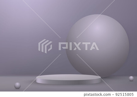 3d realistic sphere on black background 3d realistic sphere on black background 92515805