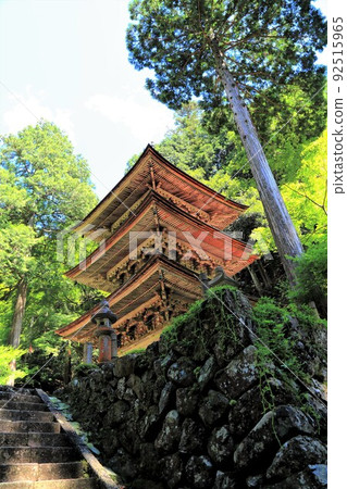 Summer walk around Yokokura Temple ・ 18 (Yokokura, Ibigawa-cho, Ibi-gun, Gifu Prefecture) 92515965