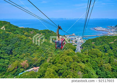 從千葉縣富津市金谷的Nokogiriyama索道前往東京灣 92517603