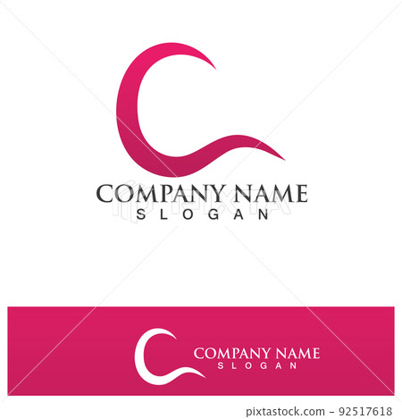 C Letter Logo Template 92517618