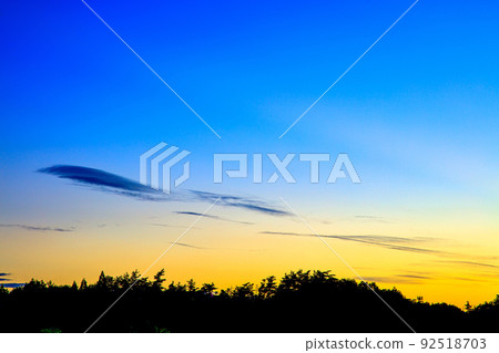 陽光明媚的夏日晨光（7 月，東部，105 毫米） 92518703