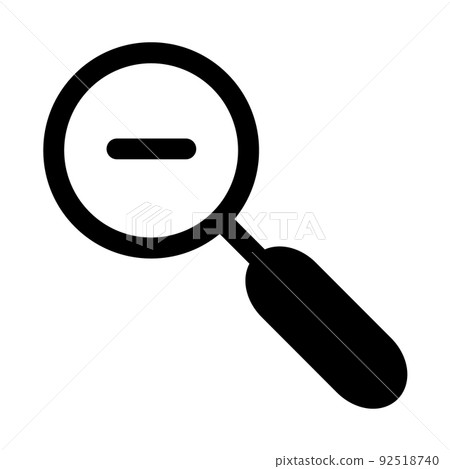 Illustration Vector Graphic of Magnifying Icon 92518740