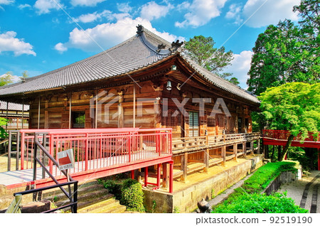 從新福寺正殿的後面：愛知縣岡崎市 92519190