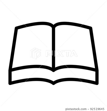 Illustration Vector graphic of Book Icon 92519645