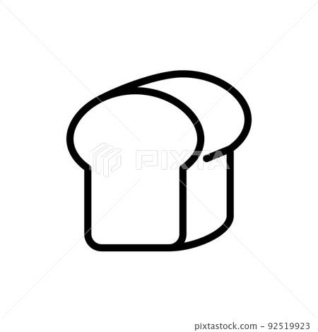 Illustration Vector Graphic of Bread Icon 92519923