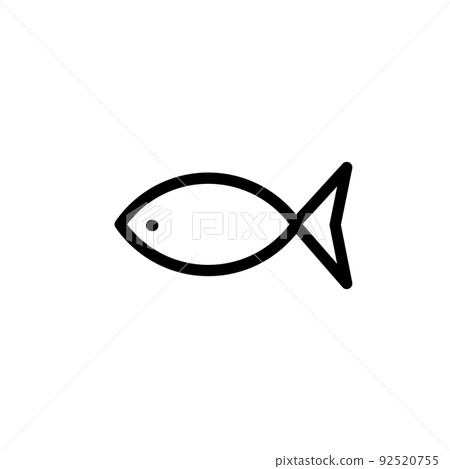 Illustration Vector graphic of Fish icon-插圖素材 [92520755] - PIXTA圖庫