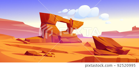 Arizona desert landscape, wild west background Arizona desert landscape, wild west background 92520995