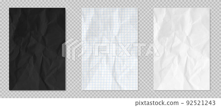 Crumpled paper effect, flyers, texture or posters Crumpled paper effect, flyers, texture or posters 92521243