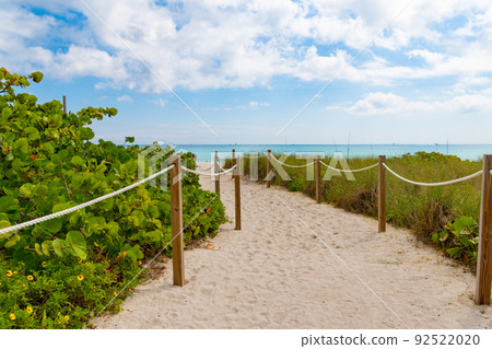 pathway leads to the beach access, summer vacation pathway leads to the beach access, summer vacation 92522020