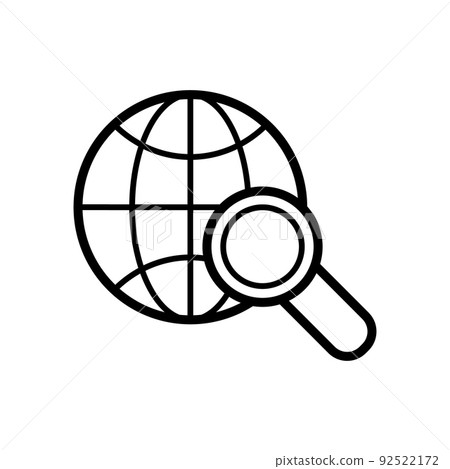 Illustration Vector Graphic of Magnifying Icon 92522172