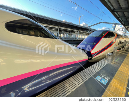 JR East Shinkansen E2 series and E3 series connection part JR East Shinkansen E2 series and E3 series connection part 92522260