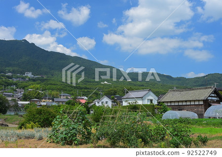 Village at the foot of Mt. Tsukuba Village at the foot of Mt. Tsukuba 92522749