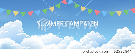 Summer event background illustration Summer event background illustration 92522844