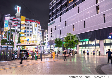 《Tokyo》 Kamata station square, cityscape 92524495