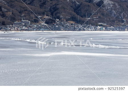 Lake Suwa's Miwatari 2018 Lake Suwa's Miwatari 2018 92525397